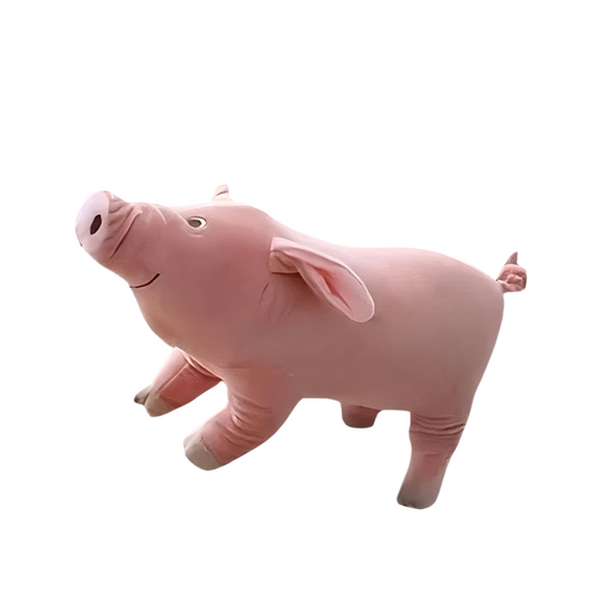 Peluche cochon joyeux