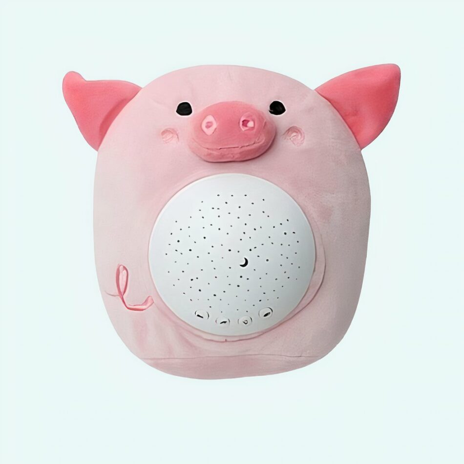 Peluche cochon "bruit blanc"