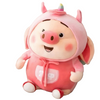 Peluche cochon kawaii rose