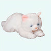 Peluche chaton blanc