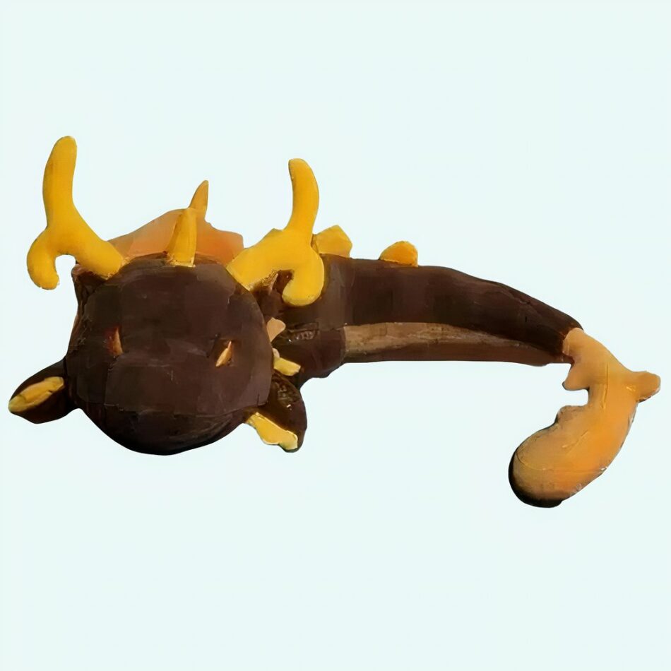 Peluche dragon zhongli