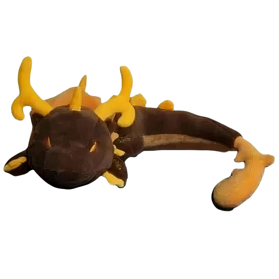 Peluche dragon zhongli
