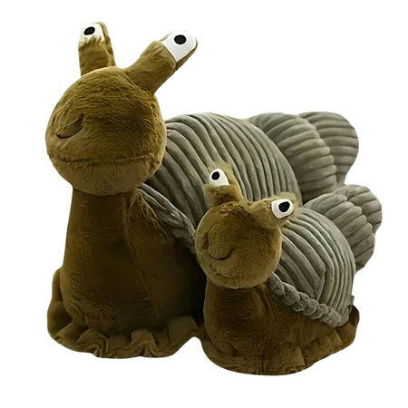 Peluche escargot vert