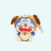 Peluche Doraemon déguisée en chien