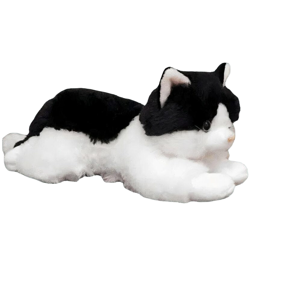 Peluche chaton noir