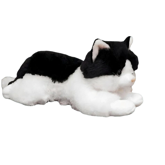 Peluche chaton noir
