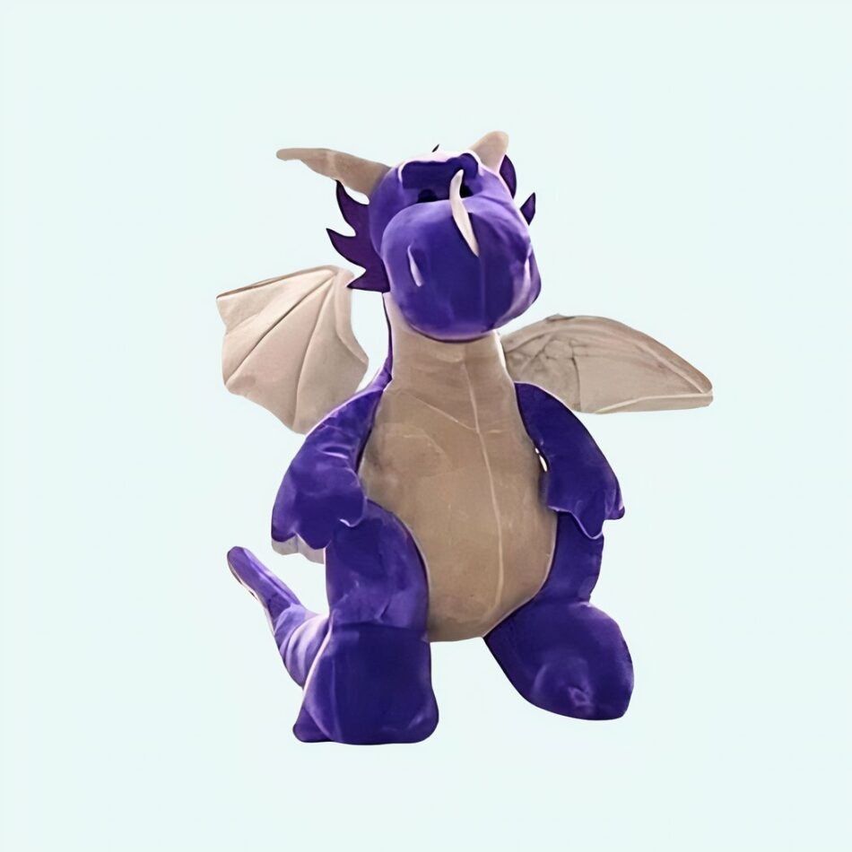 Peluche Dragon violet