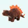 Peluche stégosaure marron