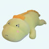 Peluche dinosaure vert clair adorable