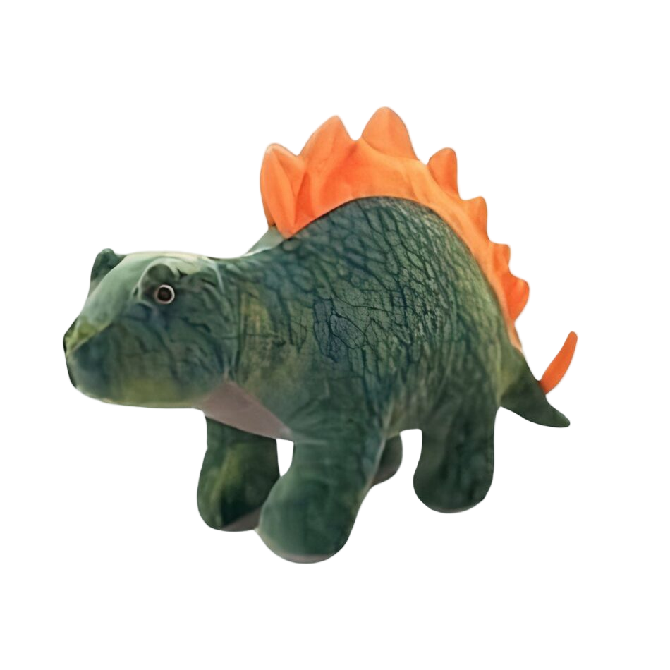 Peluche stégosaure vert