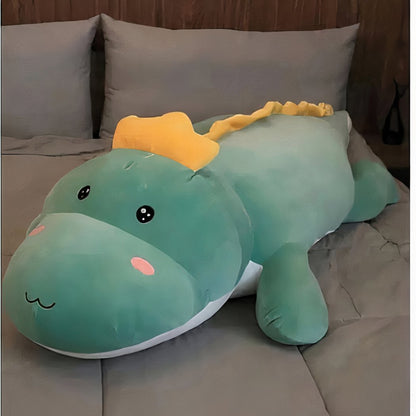 Peluche dinosaure vert adorable
