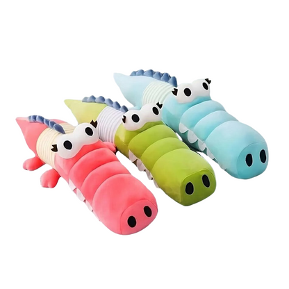 Peluche crocodile amusante