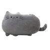 Peluche oreiller chat super mignonne grise