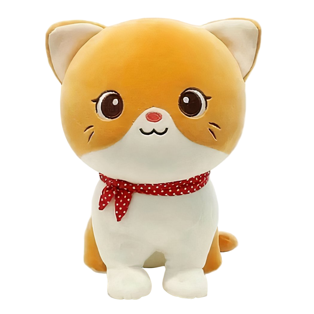 Peluche chaton câlin