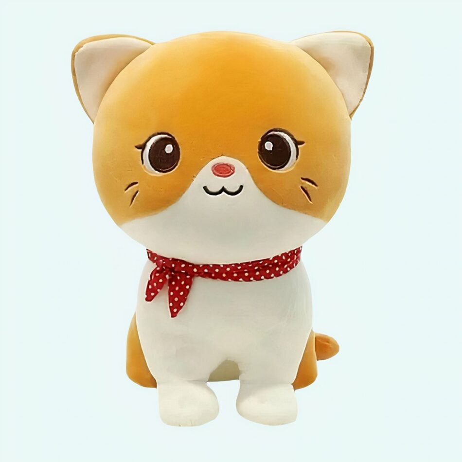 Peluche chaton câlin