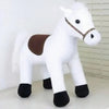 Peluche cheval blanc adorable