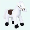 Peluche cheval blanc adorable