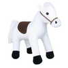 Peluche cheval blanc adorable