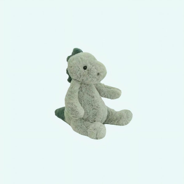 Peluche dinosaure vert ultra doux