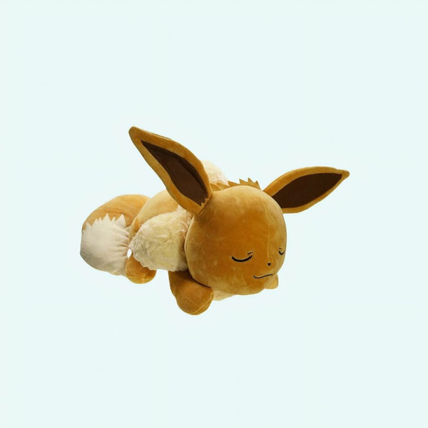 Peluche Evoli géant qui dort 50 cm