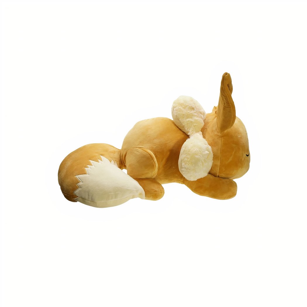 Peluche Evoli géant qui dort 50 cm