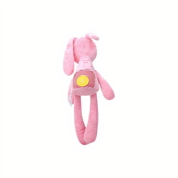 Peluche lapin douce et mignonne blanche ou rose