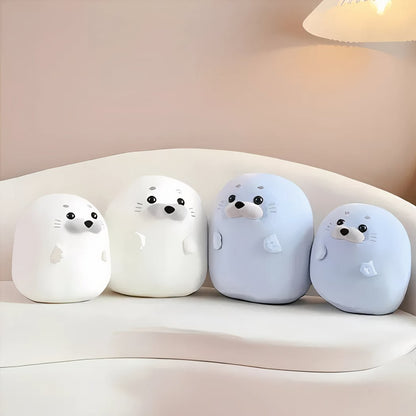 Peluche squishmallow phoque mignon