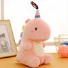 Peluche Dinosaure avec queue colorée