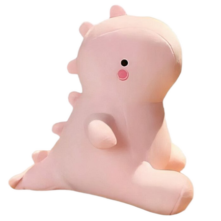 Peluche dinosaure trop mignonne rose
