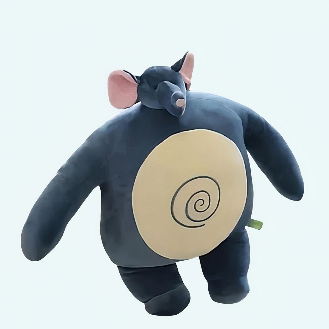 Peluche éléphant dodu