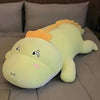 Peluche dinosaure vert clair adorable