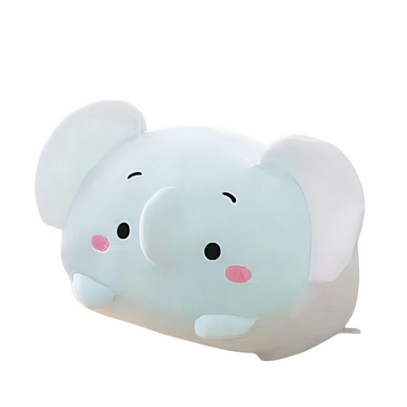 Peluche oreiller éléphant kawaii