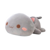 Peluche chat gris kawaii