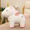 Peluche licorne blanche