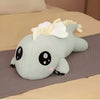 Peluche dinosaure vert géant