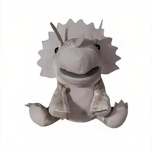 Peluche marionnette dinosaure