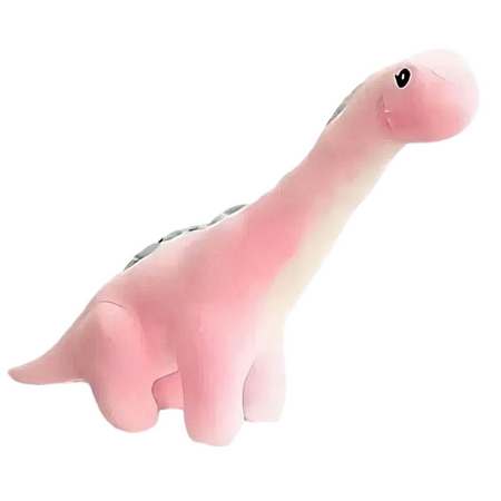 Peluche dinosaure rose