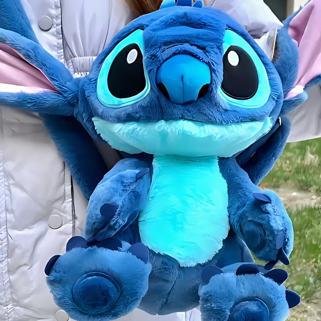 Sac à dos en forme de peluche Stitch