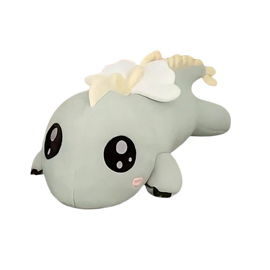 Peluche dinosaure vert géant