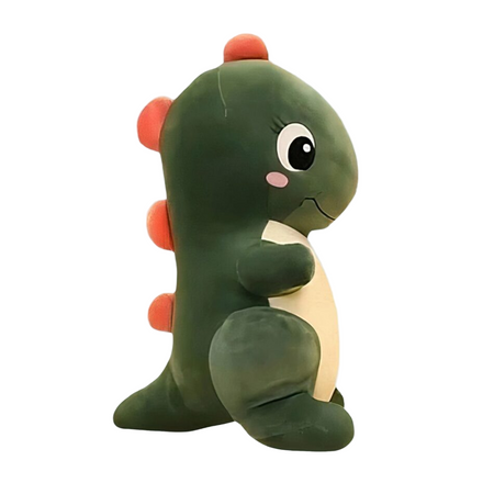 Peluche bébé dinosaure vert