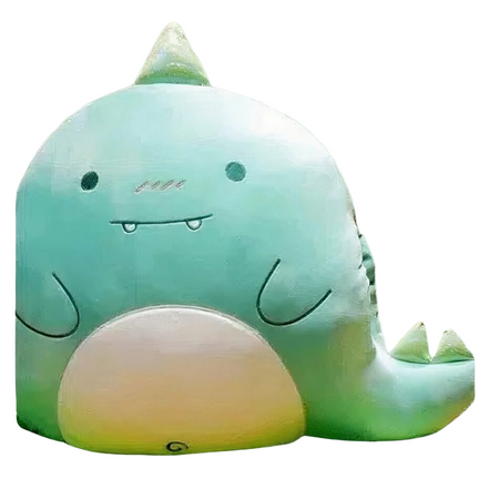 Peluche oreiller dinosaure kawaii