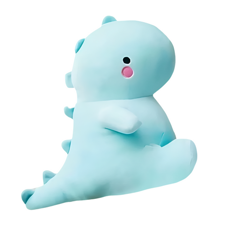 Peluche dinosaure trop mignonne bleue