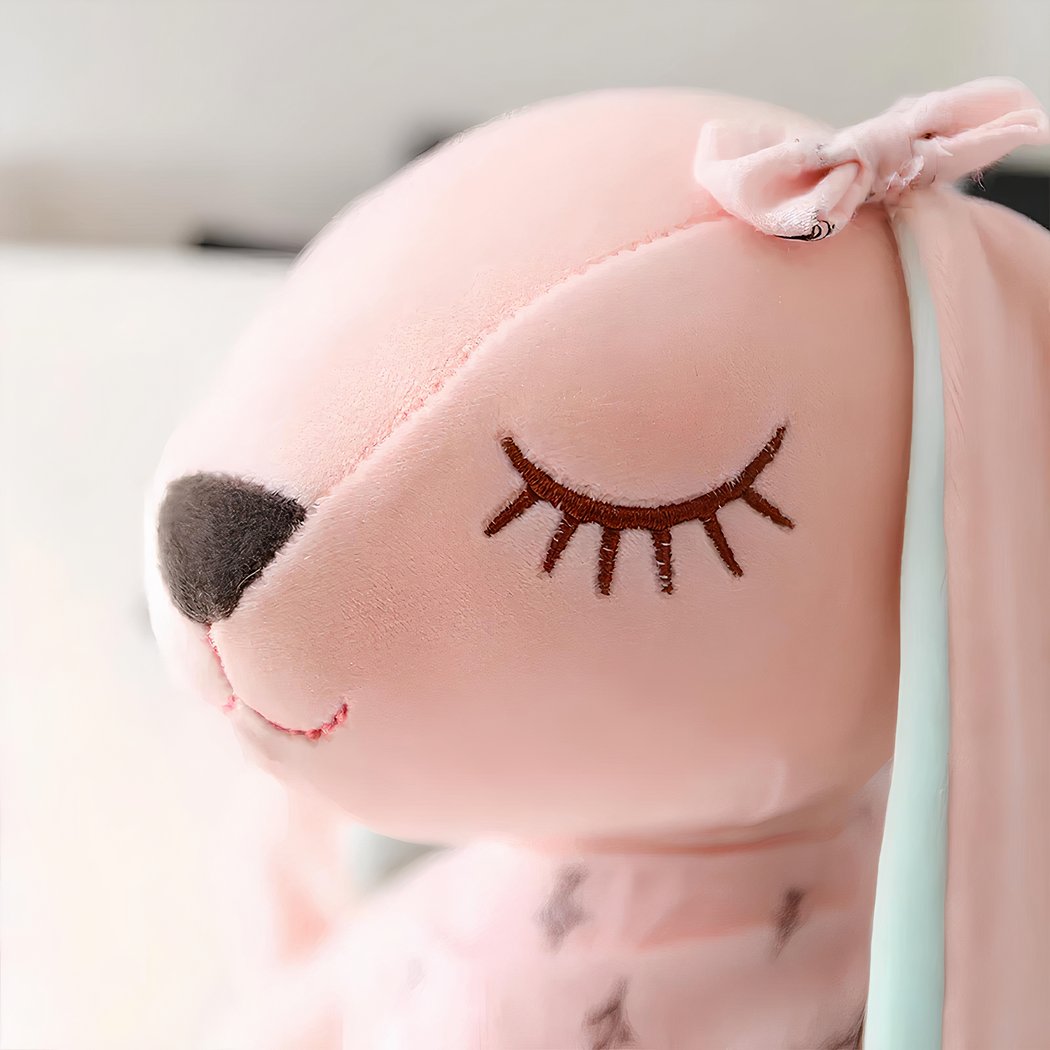 Peluche lapin de Pâques à robe