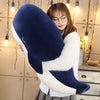 Peluche géante baleine bleue marine