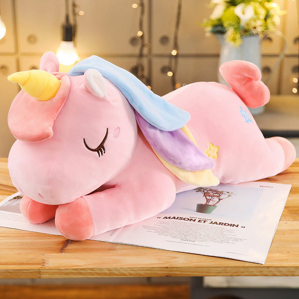 Peluche licorne GÉANTE