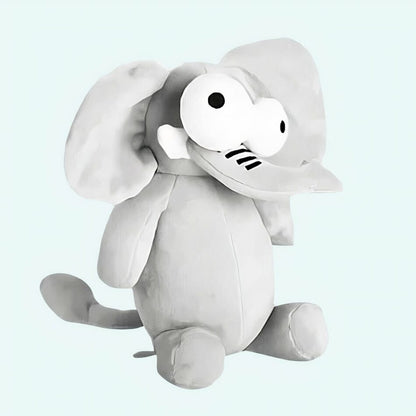 Peluche éléphant trop rigolote