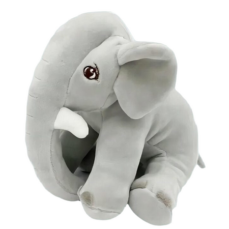 Peluche éléphant mignonne grise