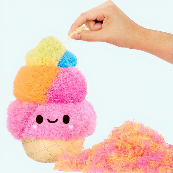 Peluche Fluffie Stuffiez cornet de glace