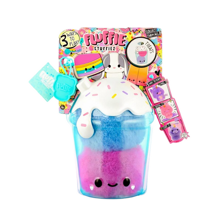Peluche Fluffie Stuffiez crème glacée surprise