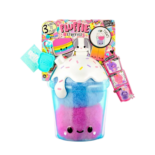 Peluche Fluffie Stuffiez crème glacée surprise